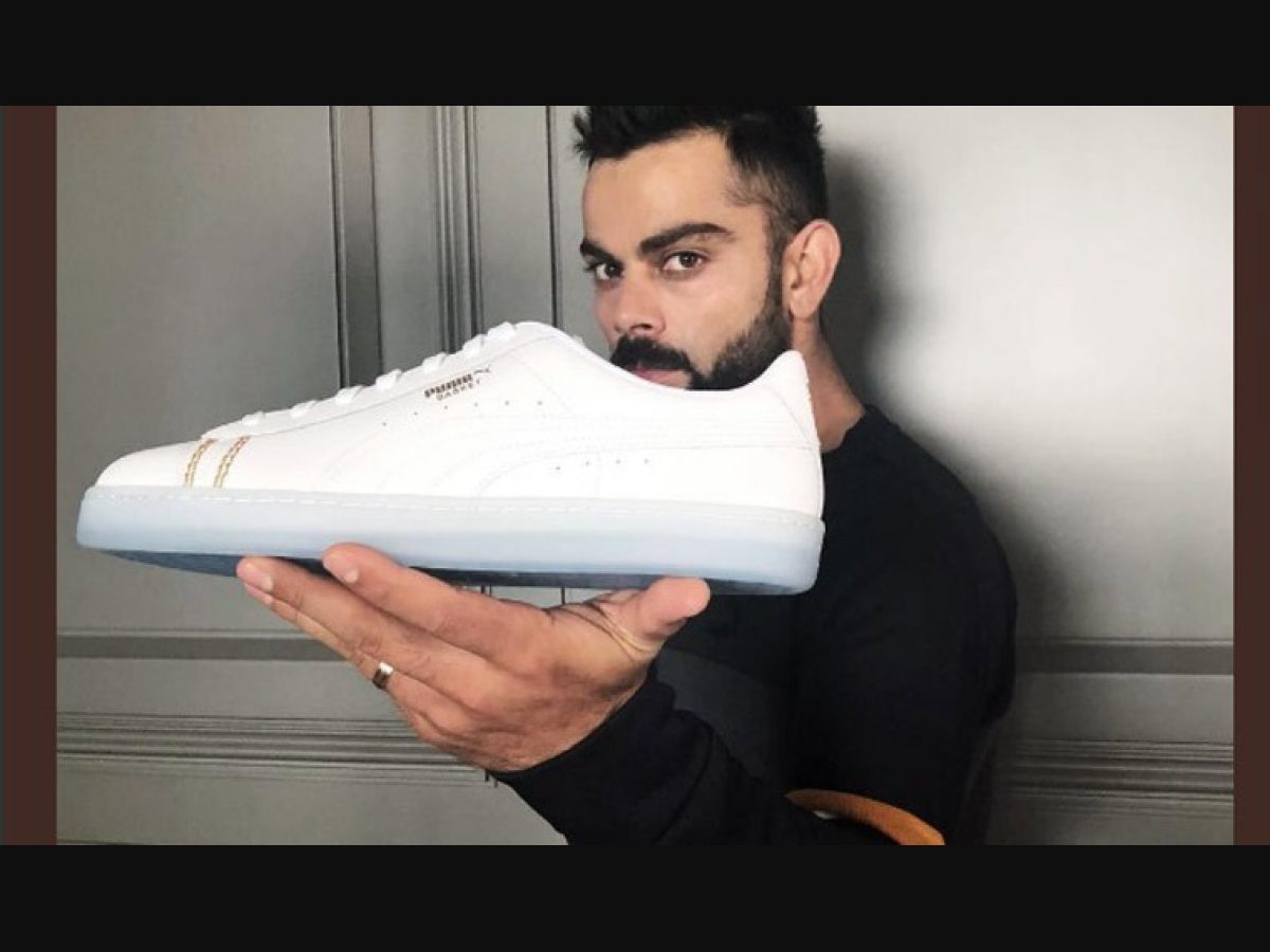 virat kohli new puma shoes