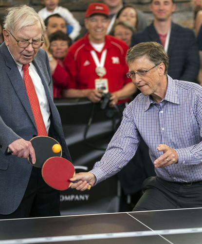 Winners all the way: Bill and Melinda Gates persuaded Berkshire Hathaway Chairman and CEO Warren Buffet to contribute more to philanthropy | AP 'Gates' to a healthy future
