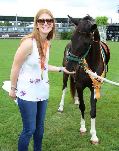 Riding high: Jennifer, Gates's eldest daughter, is an accomplished show jumper | Getty Images 'Gates' to a healthy future