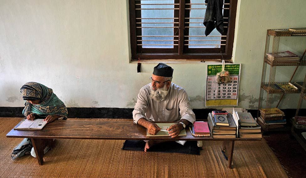 Harsh lessons: Saiful Huda, father of Najmul Huda, who was arrested in January 2016 by NIA, teaches at a madrassa in Mangalore | Bhanu Prakash Chandra Trial and terror