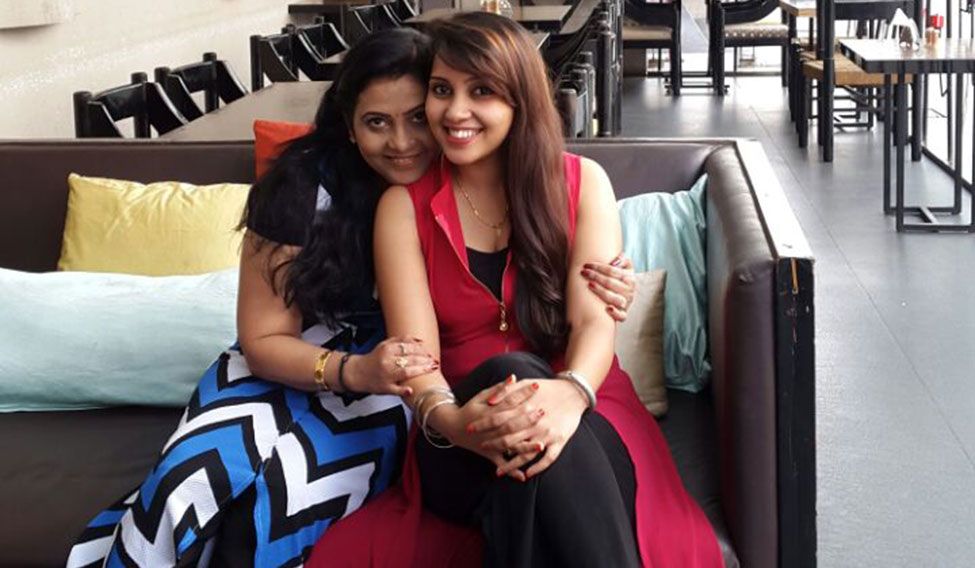 For a better vision: Roshni Roy, seen here with her mother, had the ReLEx SMILE surgery just before her wedding. Eye spice