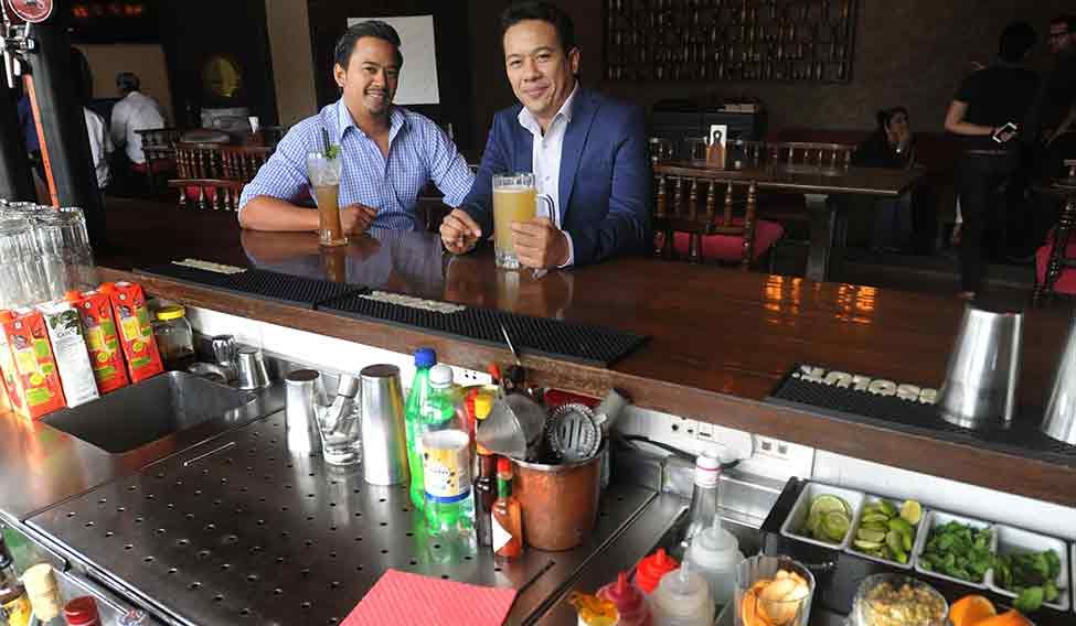 Brothers Ryan and Keenan Tham at The Good Wife in Mumbai | Janak Bhat Innovation on my plate