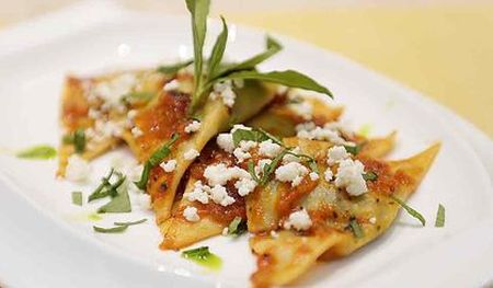 Mini Ravioli with vegetables | Salil Bera Innovation on my plate