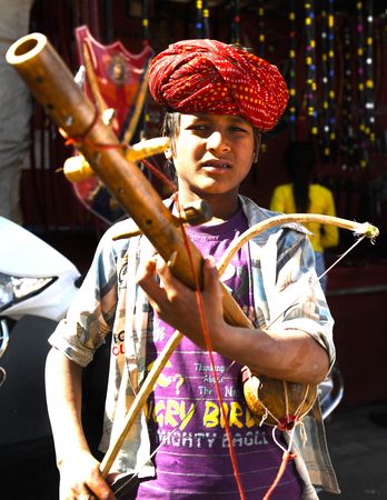 Songs for the soul: A young street musician at Pushkar | Salil bera The road less travelled
