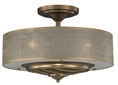 a chandelier fan Pattern change