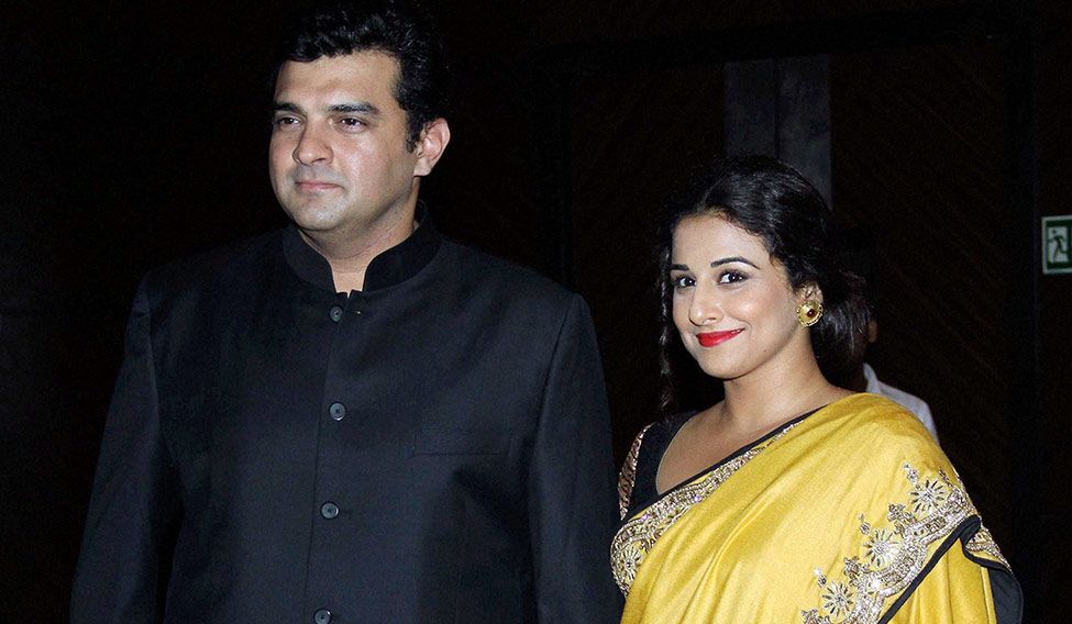 Balan with husband, Siddharth Roy Kapur, who helps the actor deal with the low phase in her career | PTI Hero in men’s world