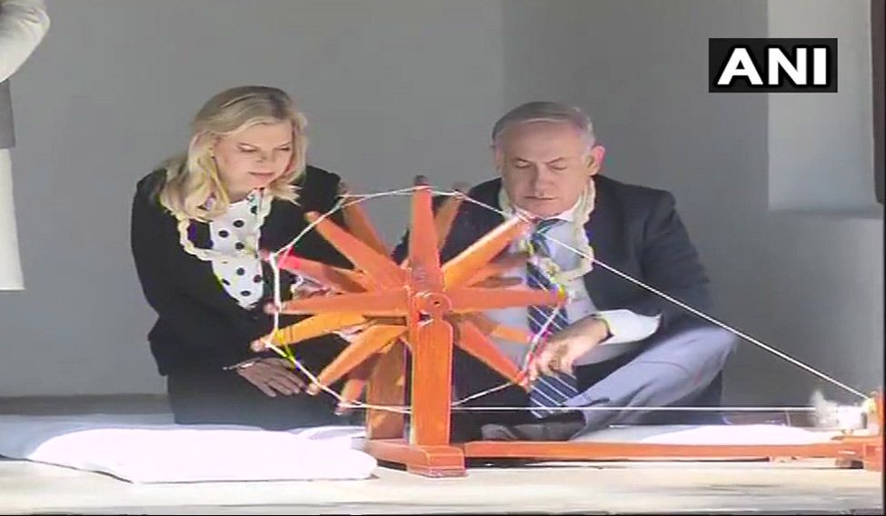 Netanyahu gets his 'best selfie' at Shalom Bollywood