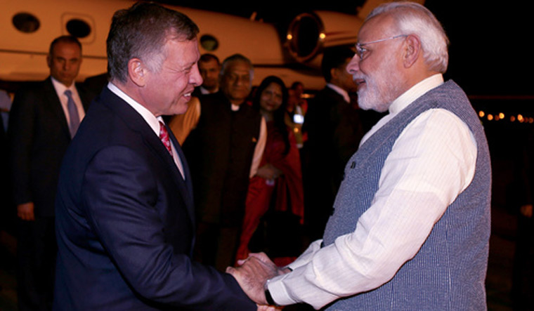 Signing of MoU between India, Jordan