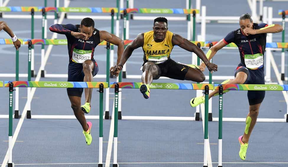 McLeod takes gold in 110m hurdles