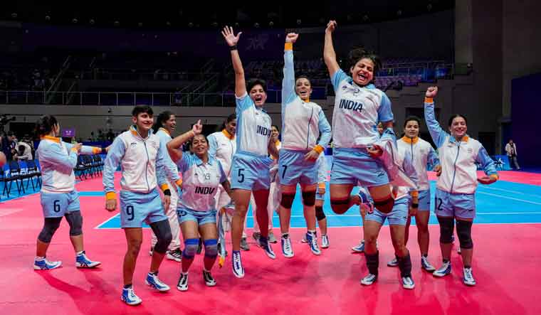 Asian Games India Touch Historic Medal Mark With Women S Kabaddi