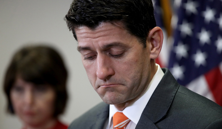 US-SPEAKER-PAUL-RYAN-AND-HOUSE-LEADERSHIP-ADDRESS-THE-PRESS-AFTE Paul Ryan