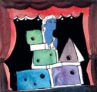 Illustration: Bhaskaran Where is the playwright today?