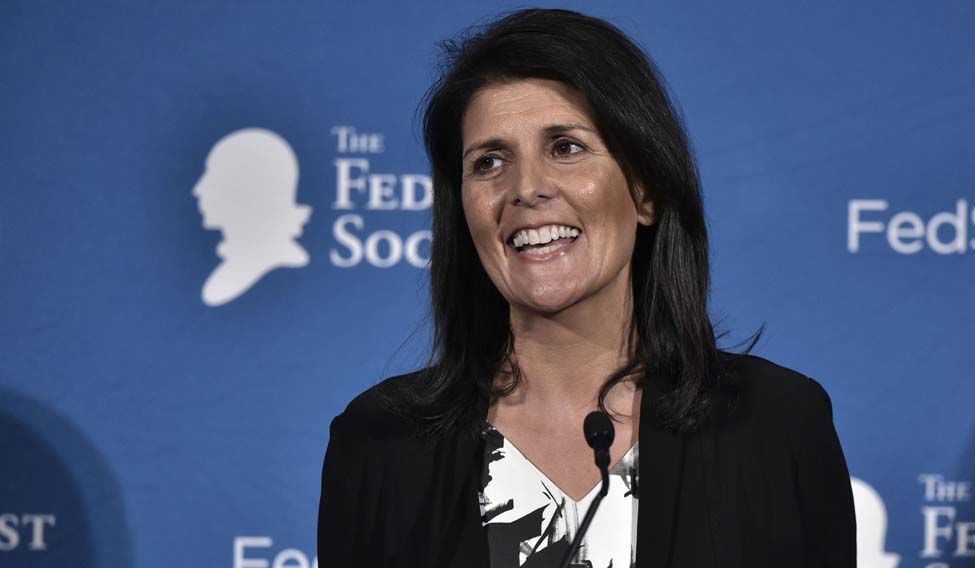 FILES-US-POLITICS-UN-HALEY FILES-US-POLITICS-UN-HALEY