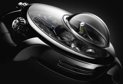 Jaquet Droz’s Charming Bird is Hayek’s favourite creation from the brand. “Feminine complications are the hardest thing to do”