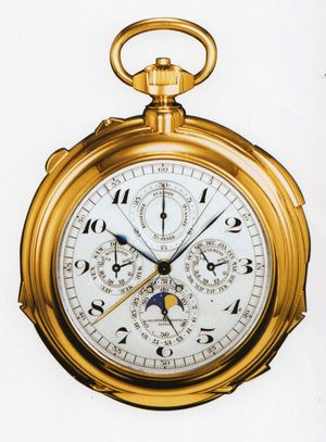 King Farouk’s ultra complicated pocketwatch from 1934. In Harmony with its nature