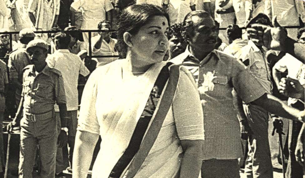 Fighting the CM's war. Jayalalitha The lady and the minister