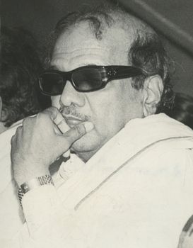 Keeping mum. Karunanidhi Monitored by IB
