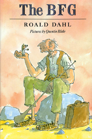 The BFG cover; illustration by Quentin Blake It's hopscotchy, phizz-wizzing gobblefunk