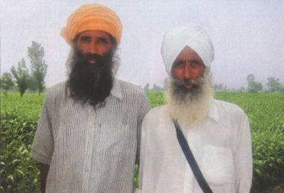 Awaiting justice: Kuldeep Singh's (right) brother was killed by security forces in the 1990s Echoes of the past
