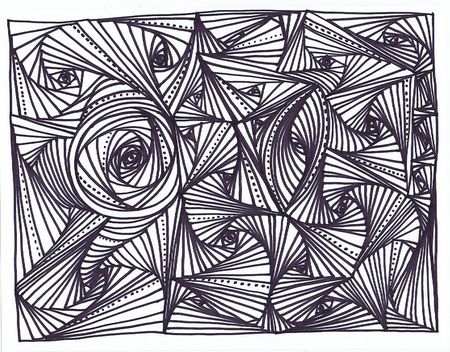The therapeutic art of Zentangles The therapeutic art of Zentangles