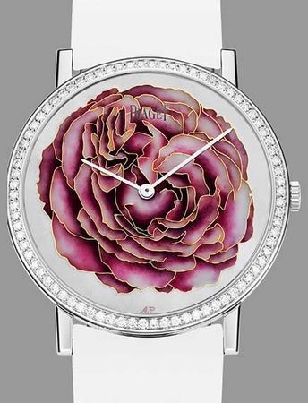 Piaget Rose Passion model with cloisonne enamel dial I still have not mastered the art