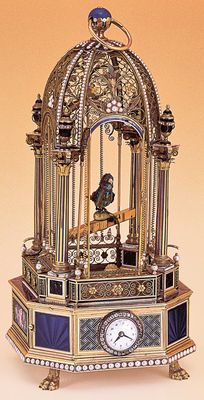 A Jaquet-Droz singing bird from the 18th century Marvel Maker