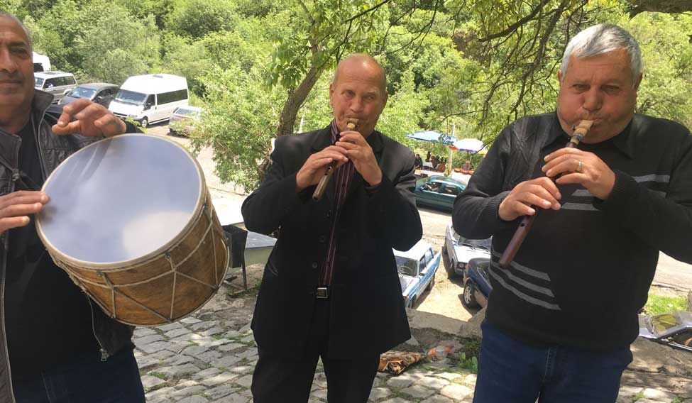 Duduk players performing outside monasteries | Neeta Lal Mystical sound of the duduk