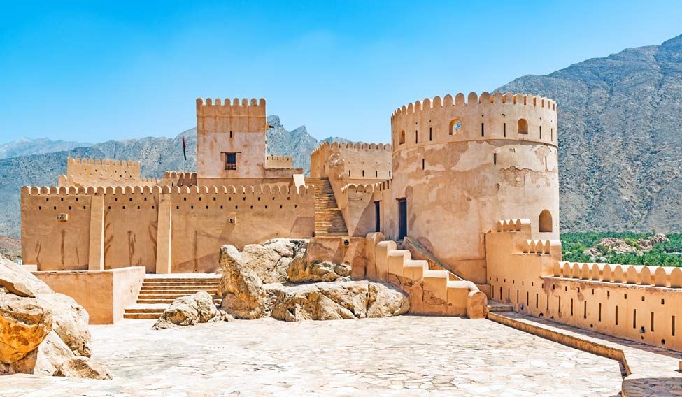 Nakhal Fort in Al Batinah Laden with history
