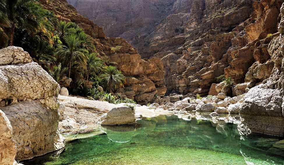 Wadi Shab Laden with history