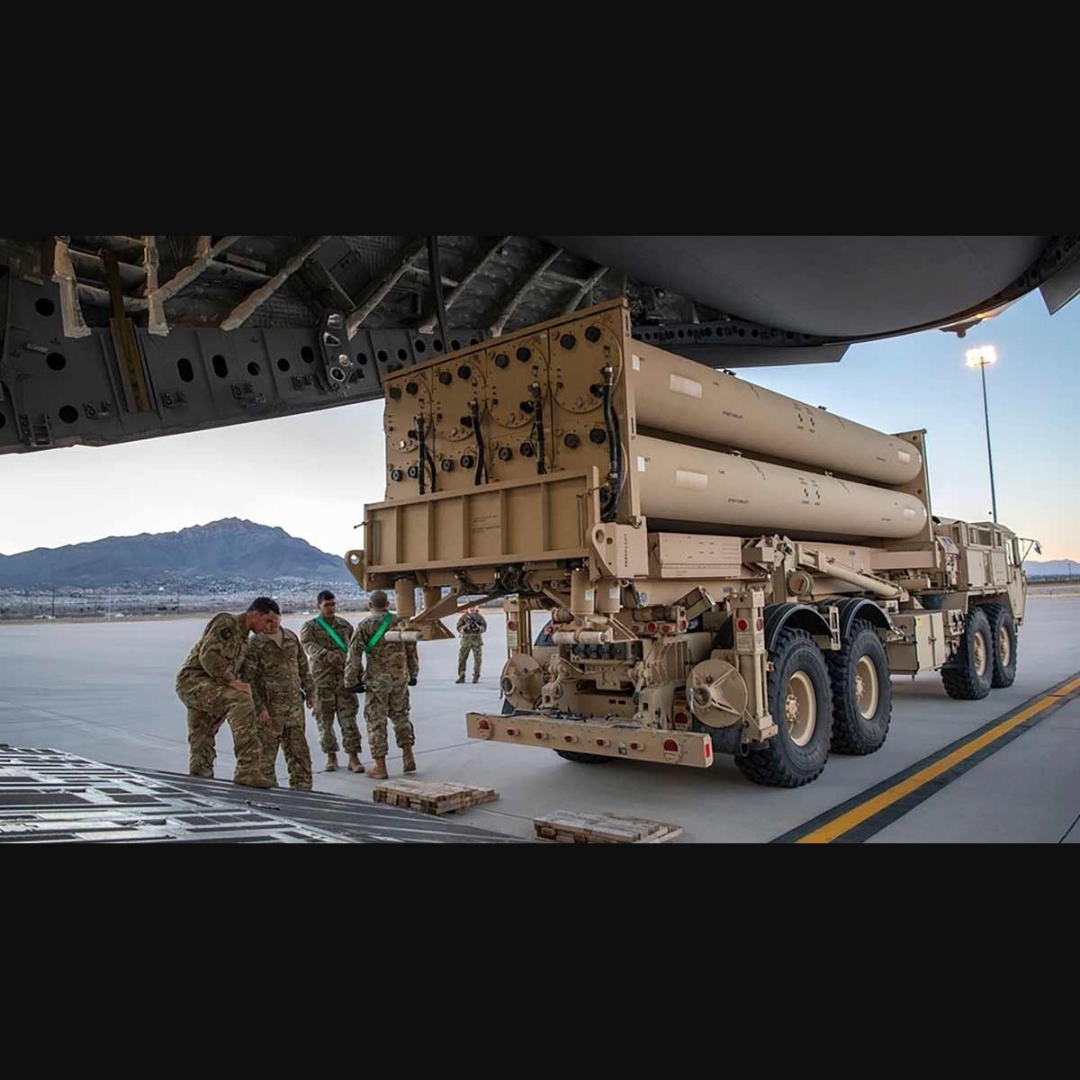 Radar AN/TPY-2 de THAAD dañado