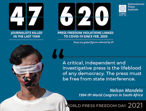 WORLD PRESS FREEDOM DAY 2021
