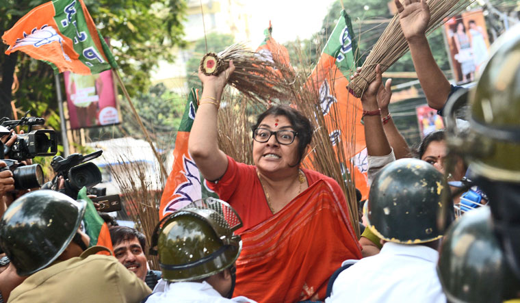 BJP protest in West Bengal