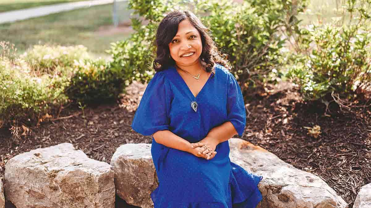Rare strength: Neena Nizar, 48, lived with an undiagnosed disease for most part of her life. It was only in her 30s that she was diagnosed with Jansen’s disease | Joy Neville/ courtesy Neena Nizar