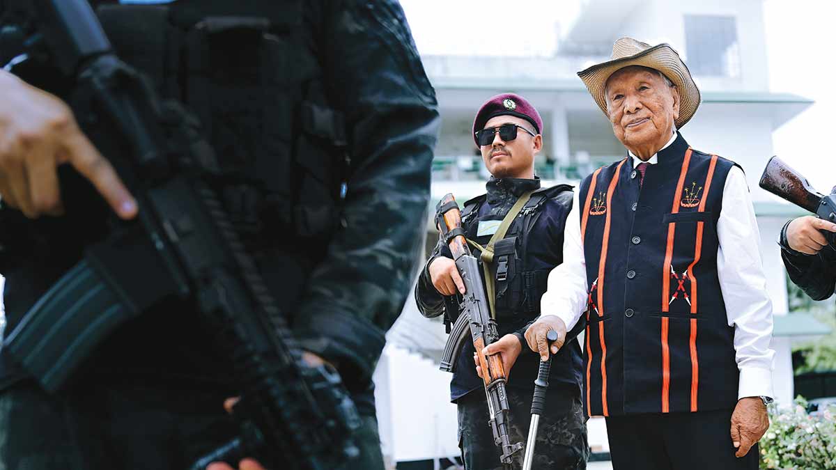 Autumn of the patriarch: Muivah at his residence in Dimapur, Nagaland | Bhanu Prakash Chandra