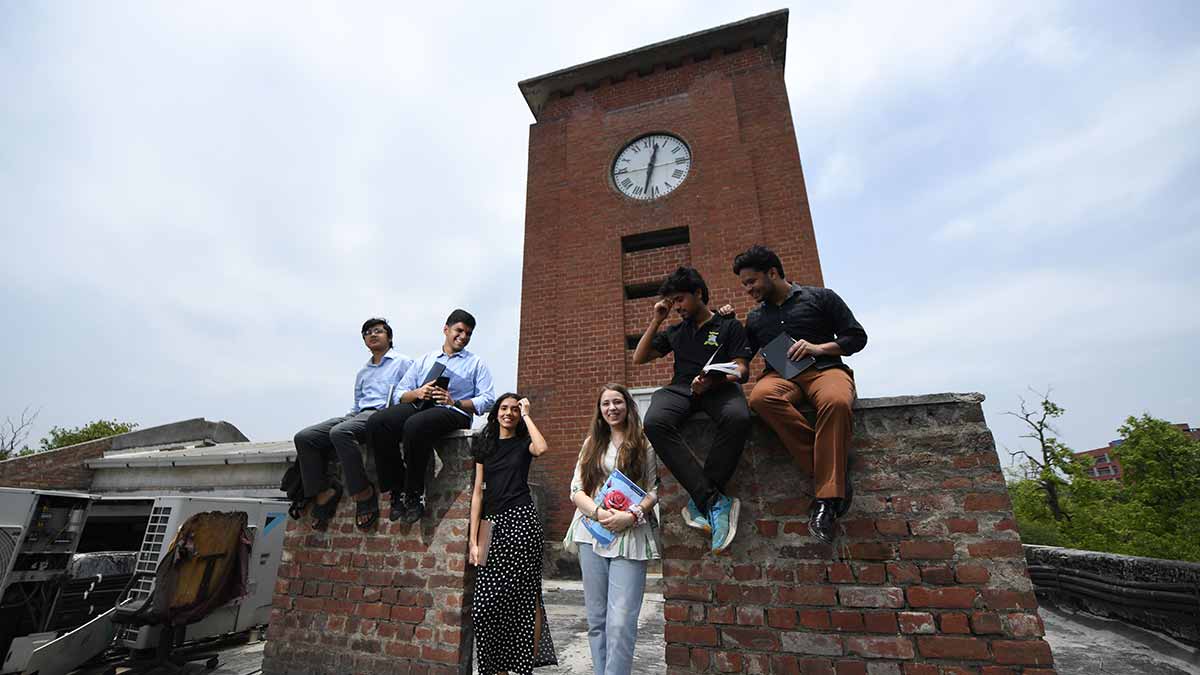 High commerce: Shri Ram College of Commerce, Delhi | Kritajna Naik