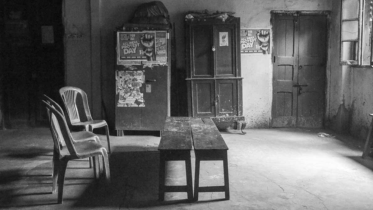 Silent witness: The CPI office on B.B. Ganguly Street in Kolkata, the party’s first after the split in 1964 | Swapan Nayak