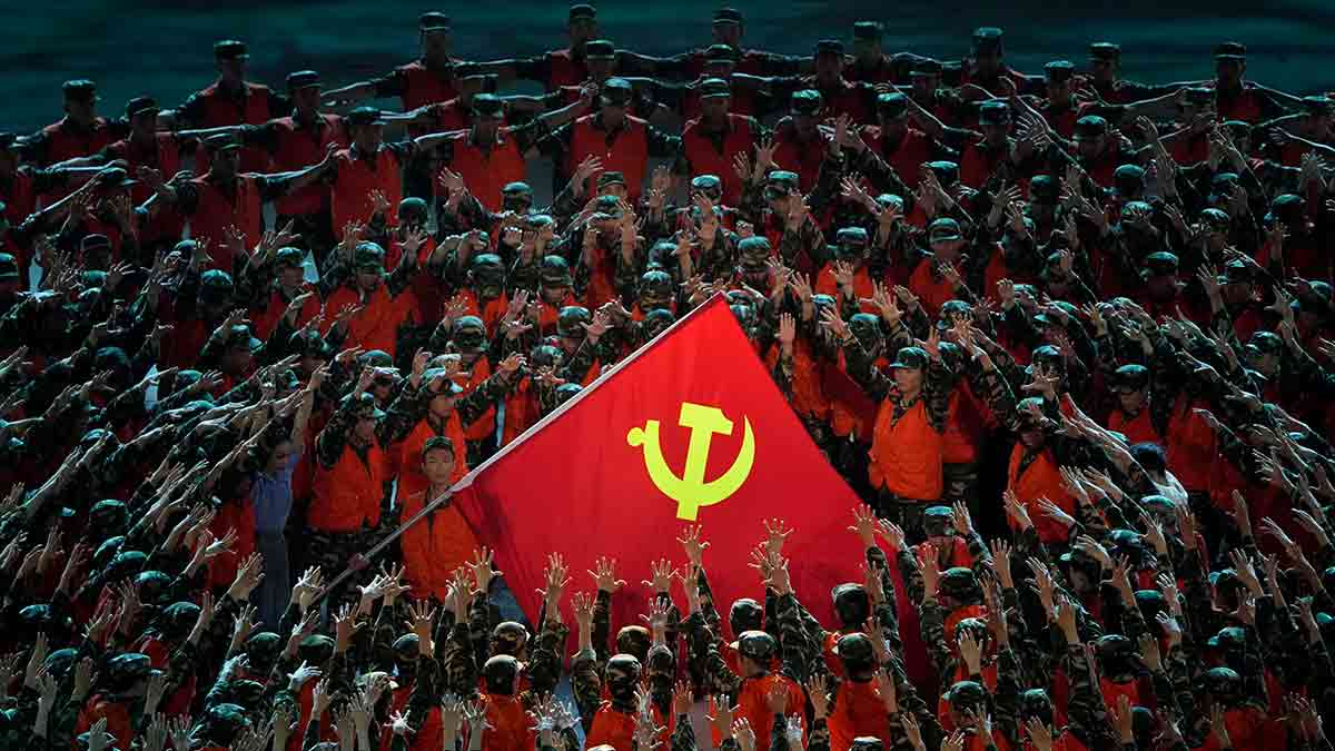 The party continues: Gala show to mark the 100th anniversary of the Chinese Communist Party in Beijing on June 28, 2021 | AP