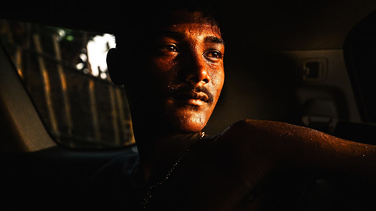 Looking back: Santosh Rishidev, from Khurkhuriya in Bihar’s Kishanganj district, lost part of his left arm while working as a bonded labourer in Haryana.