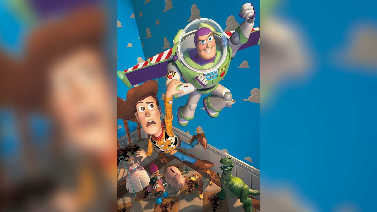 An unlikely friendship: Sheriff Woody and Buzz Lightyear in Toy Story.