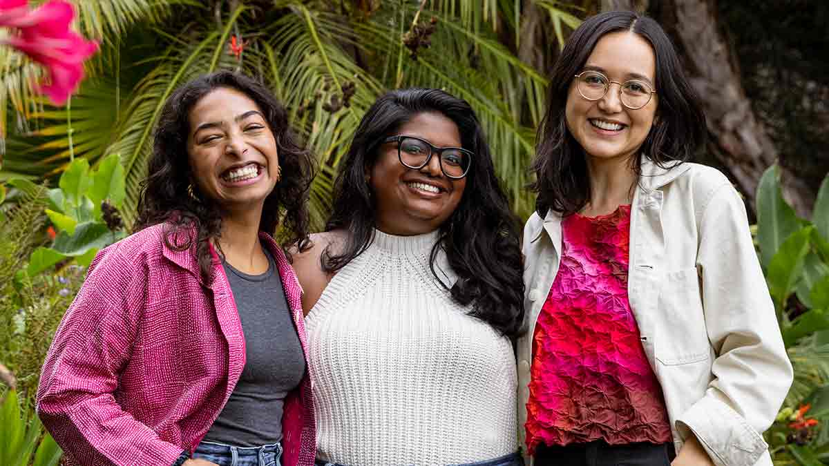 Cooking up a storm: (From left) Authors Sana Javeri Kadri and Asha Loupy with photographer Melati Citrawireja | Special Arrangement