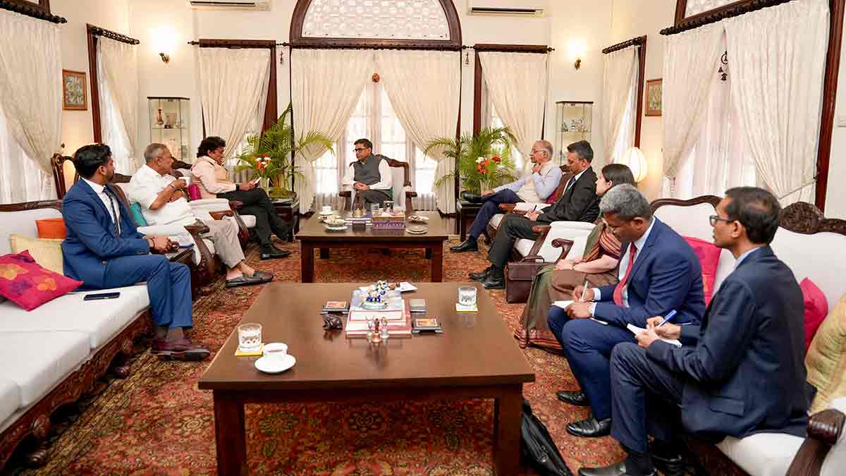 Points to ponder: Foreign Secretary Vikram Misri holds discussions with leaders of Tamil political parties during his official visit to Colombo | PTI