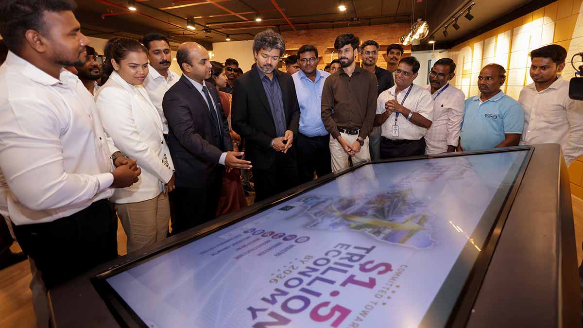 The future is now: Chief Minister Vijay at a Tamil Nadu industry department event in Chennai on July 30 | X@CMOTamilnadu