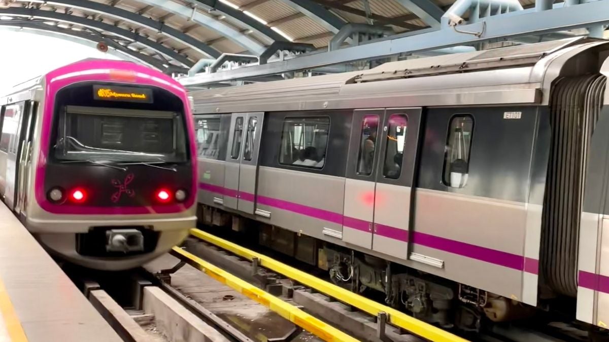 A 2022 file photo of Namma Metro | NSJ