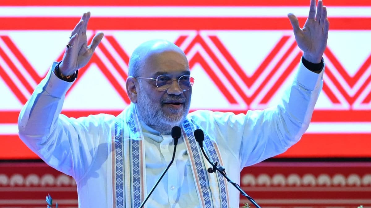 Union Home and Cooperation Minister Amit Shah attend the Bhoomi Pujan and laid the foundation stone for the Amul Bengal Dairy Project at Sankrail on Monday | Salil Bera