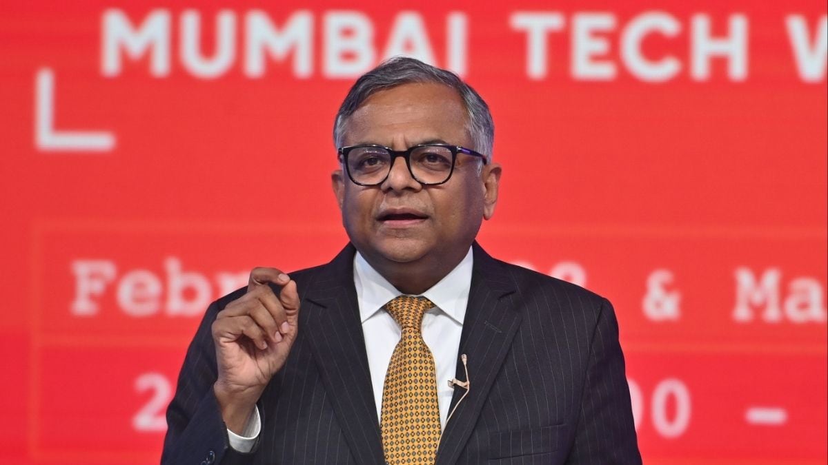Former Tata Sons chairman N. Chandrasekaran [File] | Amey