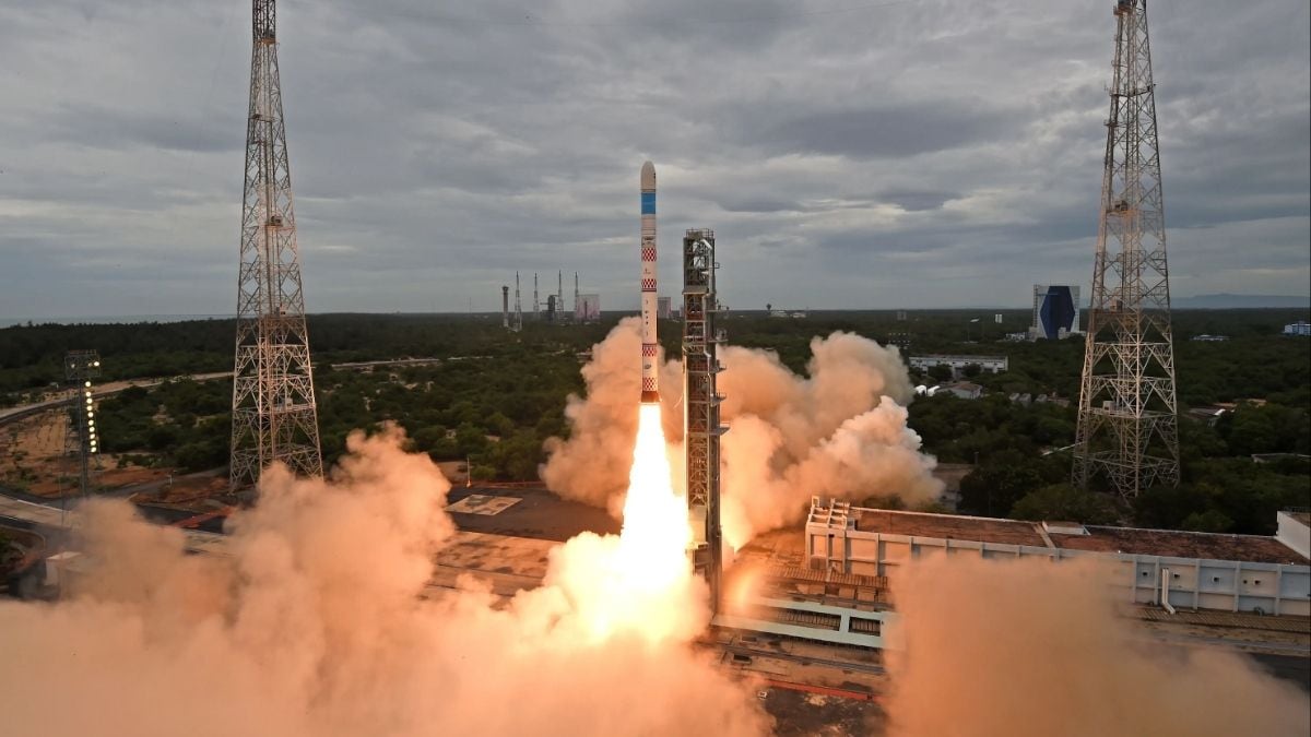 File photo from the SSLV-D1 launch | ISRO