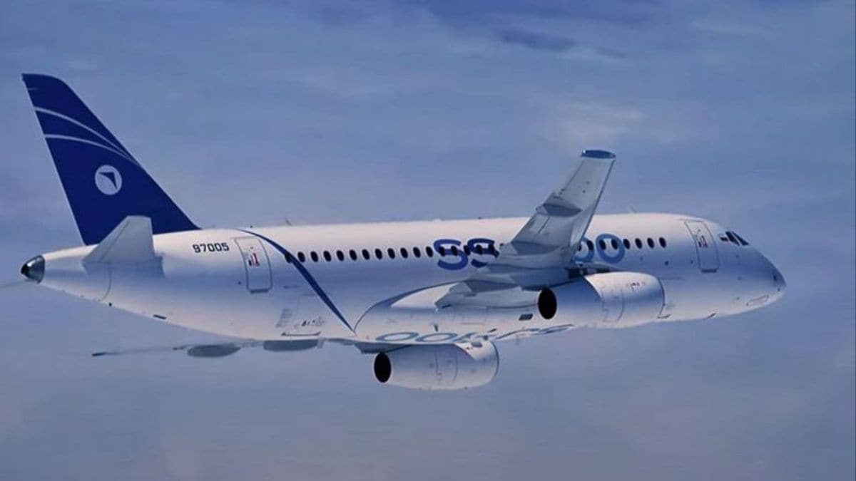 An SJ-100 aircraft | Yakovlev PJSC press service