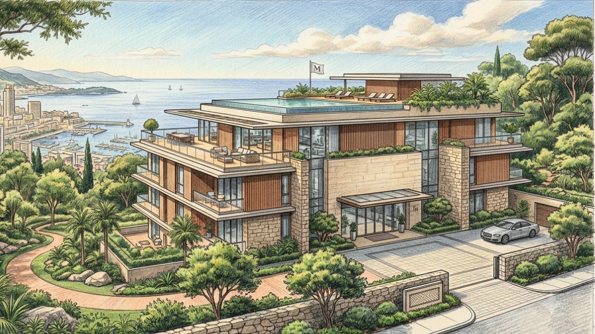 An AI-generated representative image of a branded residence | THE WEEK
