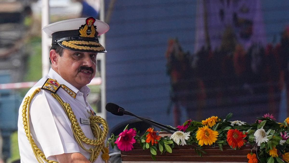 Vice Chief of the Naval Staff (VCNS) Vice Admiral Sanjay Vatsayan