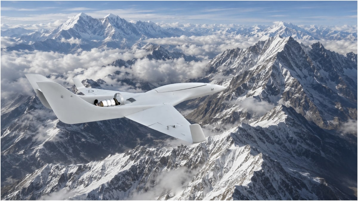 An image said to be that of the Peacekeepr-Agniveg drone | X